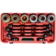 Juego para prensar y extraer rodamientos y casquillos MECHANIC PULLER SET 4, 27 piezas