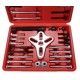 Juego de extractores para volante y cigüeñal MECHANIC PULLER SET 8, 46 piezas