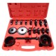 Juego para montaje y desmontaje de rodamientos del eje delantero MECHANIC BEARING PULLER 3, 23 pieza