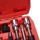 Juego para montaje y desmontaje de poleas de alternador MECHANIC PULLEY SET 2, 18 piezas
