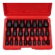 Juego de extractores para tornillos y tuercas dañados MECHANIC NUT REMOVER 2, 25 piezas