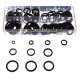 Juego de arandelas de sellado de NBR y acero MECHANIC RING SET 3, M6–M24, 180 piezas