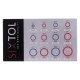 Juego de juntas hidráulicas con labio de goma MECHANIC RING SET 4, 245 uds