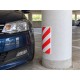 Protector de espuma autoadhesivo para columna de garaje CAR PARK GUARD POLE 1, 18x38x1,5 cm, 2 uds