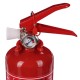 Extintor de polvo FIRE STOP 1 kg, ABC, totalmente metálico, con soporte metálico incluido