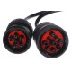 Adaptador OBD-II 9 pines J1939 y 6 pines J1708 MECHANIC CABLE 8