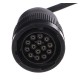 Adaptador OBD-II 14 pines para vehículos CAT Caterpillar MECHANIC CABLE 9