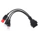 Reducción OBD-II 3 pines/4 pines/6 pines para motos Yamaha y Honda MECHANIC CABLE 23