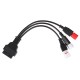 Reducción OBD-II 3 pines/4 pines/6 pines para motos Yamaha y Honda MECHANIC CABLE 23