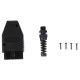 Conector OBD-II de 16 pines para montar su propio cable MECHANIC CABLE 29, negro