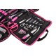 Set de herramientas HOME PINK 120 BAG