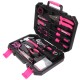 Juego de herramientas HOME PINK 88