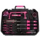 Juego de herramientas HOME PINK 128