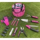 Juego de herramientas de jardín GARDEN PINK 10