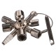 Llave universal para cajas de servicio UNI SERVICE BOX 13