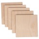 Placas de madera CREATIVE WOOD SET 5, 10 x 10 cm