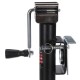 Gato para remolque SX TRAILER JACK 900KG, soldado, de montaje plano