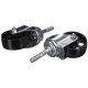 Ruedas móviles para gato de transmisión SX TRANSMISSION JACK 0,5T, 4 uds - pieza de repuesto