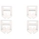 Juego de clips de nivelación LEVEL SYSTEM T-HOLD 3 mm, 1000 uds