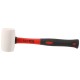 Maza de goma TPR HAMMER 220, blanca, 220 g, 285 mm