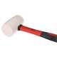 Mazo de goma TPR HAMMER 450, blanco, 450 g, 330 mm