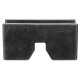 Almohadilla de goma para soporte de coche MECHANIC CAR STAND PRO 6T, 102x47x50 mm