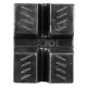 Almohadilla de goma para soporte de coche plegable MECHANIC CAR STAND, 83x62x40 mm