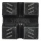 Almohadilla de goma para gato de automóviles SX JACK SUV 2,5T, 62x62x44 mm