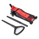 Gato hidráulico móvil de servicio pesado 3 t, perfil bajo, con pedal SX JACK PEDAL 3T BLACK