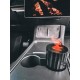 Difusor aromático Car Flame para coche negro 100ml, USB-C, para portavasos