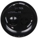 Difusor de aroma Vulcan negro brillante 350 ml