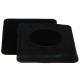 Juego de bases antideslizantes para coche CAR MAT SET, 14x16 cm, 2 unidades