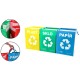 Bolsas para reciclaje SORT EASY 3 BASIC, 30x30x40 cm, 3 x 36 l, 3 uds