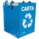 Conjunto de bolsas para reciclaje SORT EASY 3 BASIC IT, 30x30x40 cm, 3 x 36 l, 3 uds
