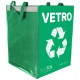 Conjunto de bolsas para reciclaje SORT EASY 3 BASIC IT, 30x30x40 cm, 3 x 36 l, 3 uds