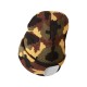 Gorro con linterna frontal 180 lm, recargable, USB, talla universal, algodón/PE, camuflaje