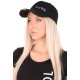 Gorra con luz LED B-CAP 25 lm, recargable, USB, talla única, negra