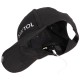 Gorra con luz LED B-CAP 25 lm, recargable, USB, talla única, negra