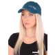 Gorra con luz LED B-CAP 25 lm, recargable, USB, talla única, azul