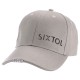 Gorra con luz LED B-CAP 25lm, recargable, USB, talla única, gris