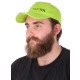 Gorra con luz LED B-CAP 25 lm, recargable, USB, talla única, verde fluorescente