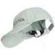 Gorra con luz LED B-CAP 25lm, recargable, USB, talla única, verde