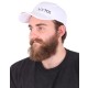 Gorra con luz LED B-CAP 25lm, recargable, USB, talla única, blanca