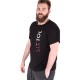 Camiseta de hombre T-SHIRT, negra, talla L, 100% algodón