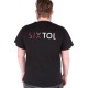 Camiseta de hombre T-SHIRT, negra, talla L, 100% algodón