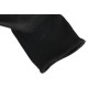 Guantes de trabajo de poliéster parcialmente recubiertos de poliuretano GLOVE PE-PU 10, negros, tall