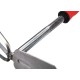 Azada de jardín con cultivador, longitud 290 mm, mango ergonómico