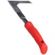 Cuchillo de jardín para malas hierbas en L, longitud 315 mm, mango ergonómico