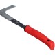 Cuchillo de jardín para malas hierbas en L, longitud 315 mm, mango ergonómico