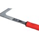 Cuchillo de jardín para malas hierbas en L, longitud 315 mm, mango ergonómico